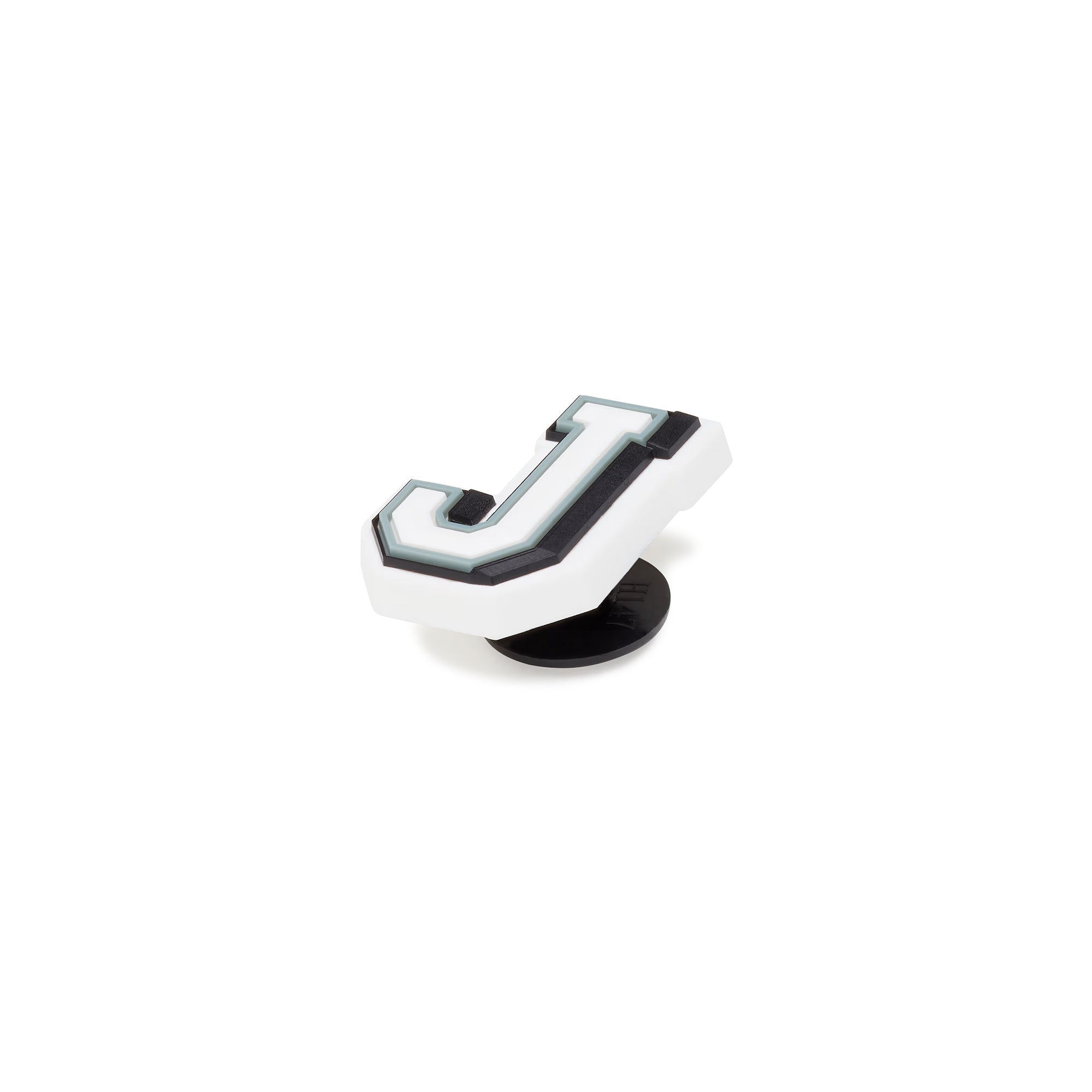 Crocs Letter A Unisex Lifestyle Pins White/Black