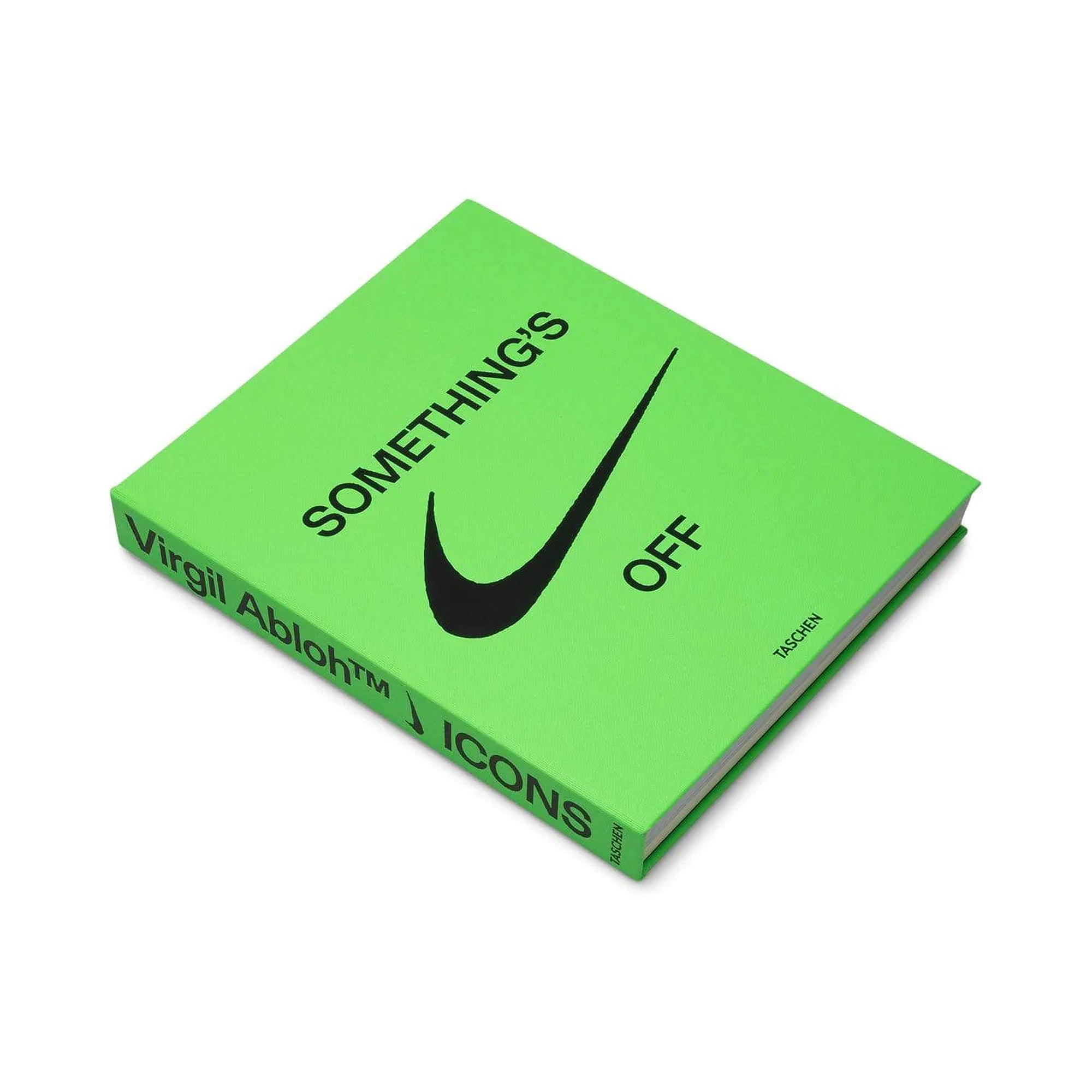 New Virgil Abloh x Nike ICONS Something's Off Book Taschen Off-White The  Ten DIY 9783836585095