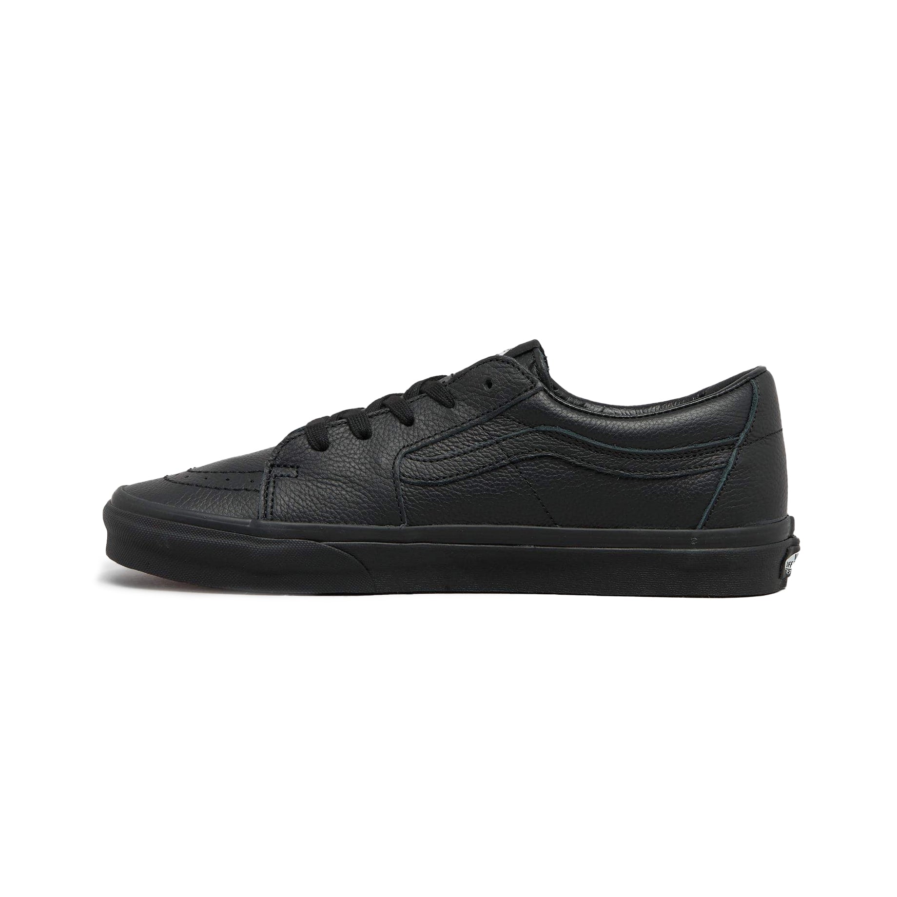 Vans black outlet leather shoes nz